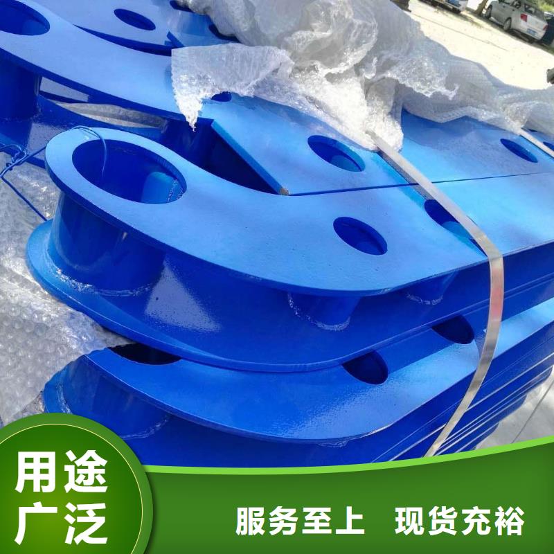 道路护栏-河堤防撞护栏实拍展现