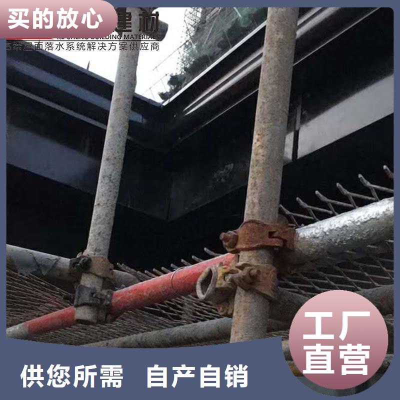 彩钢卷108*144雨水管来厂考察