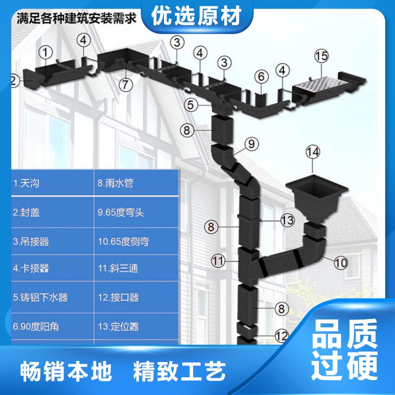 铝合金落水管市场批发