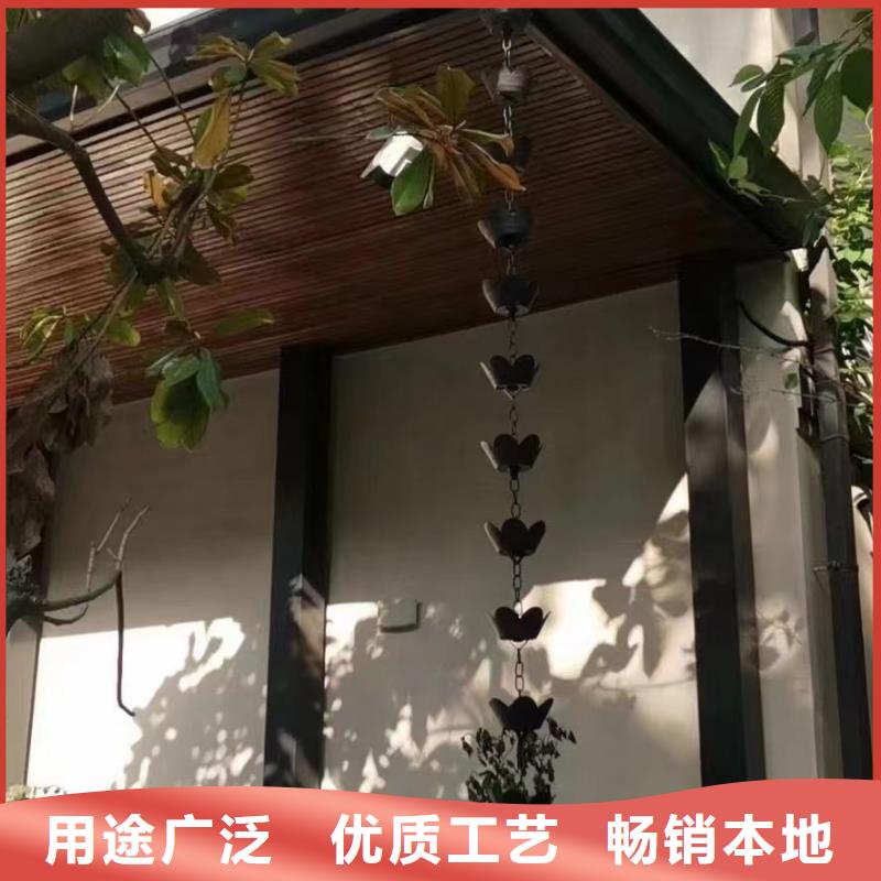 铝代木古建博风板安装