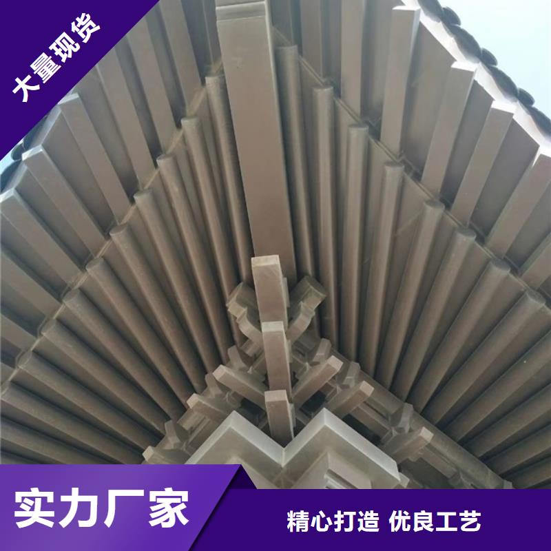 铝代木古建垂花柱安装