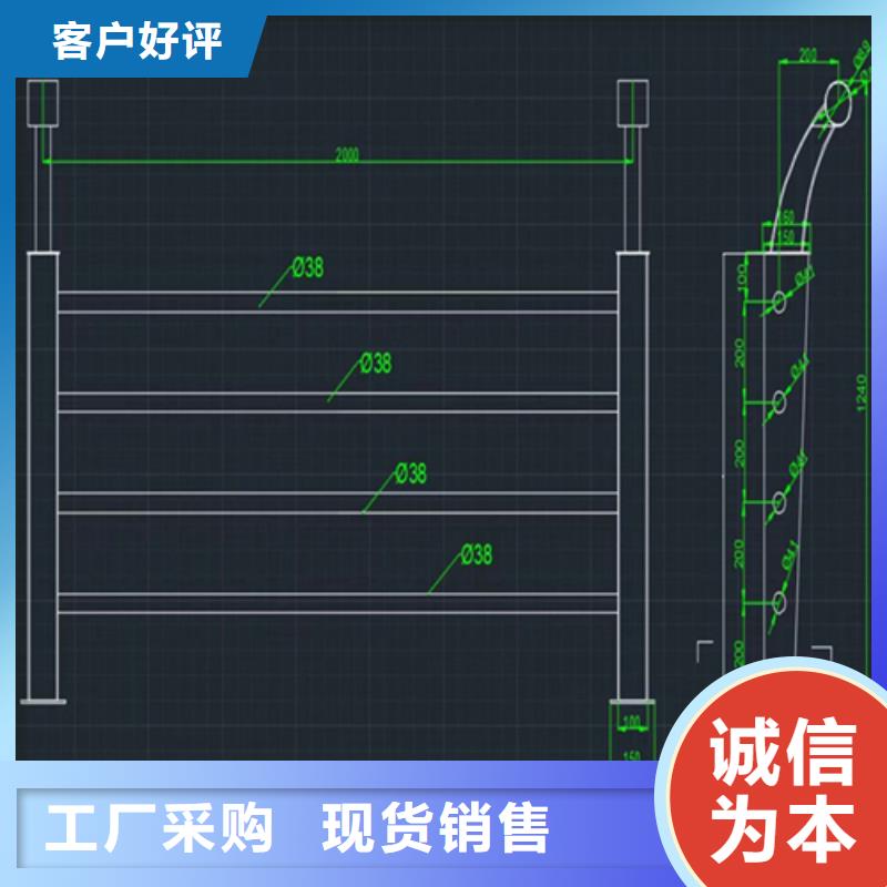 氟碳漆喷塑钢板立柱外形美观款式多样