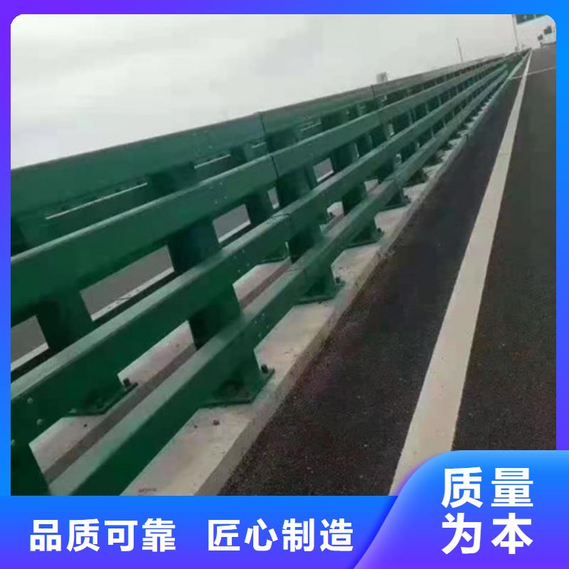 道路桥梁防撞护栏立柱生产安装