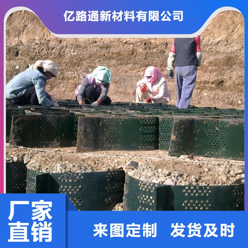 土工格室钢塑土工格栅省心又省钱