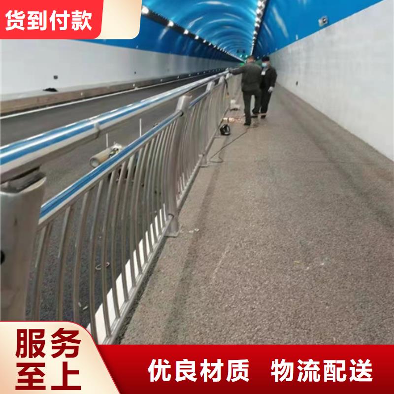 跨河桥梁灯光防撞栏杆现货供应