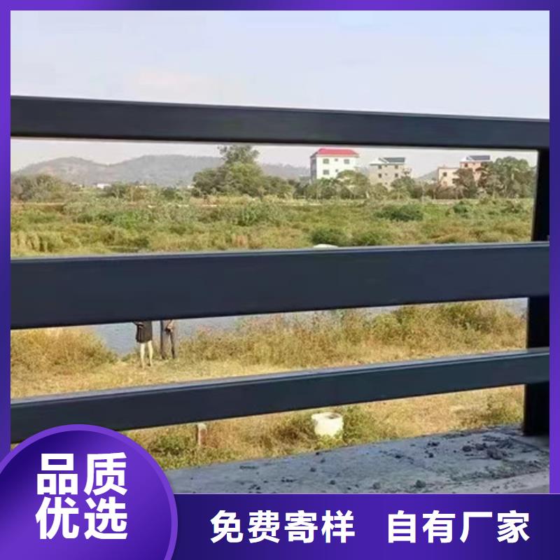 不锈钢复合管灯光防撞护栏物流配送