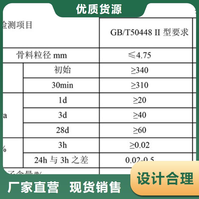 修补料注浆料用心制造