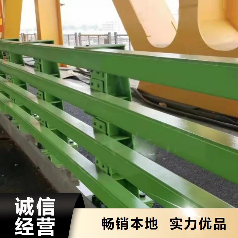 河道不锈钢复合管护栏铁艺河道栏杆批发生产