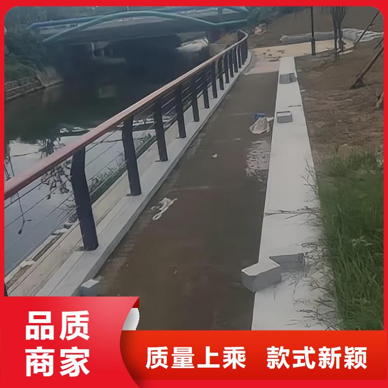 仿木纹河道护栏栏杆不锈钢河道栏杆来图加工定制