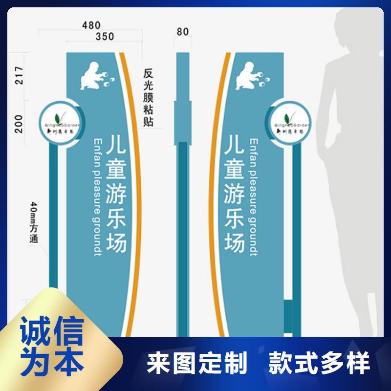 公园精神堡垒导视牌10年经验