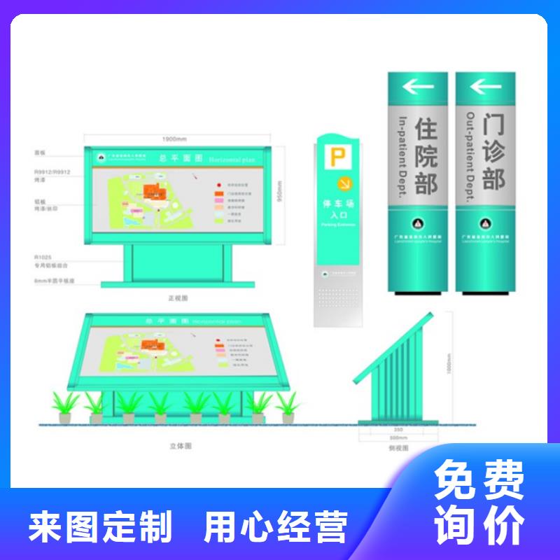 公园导视牌标识终身质保