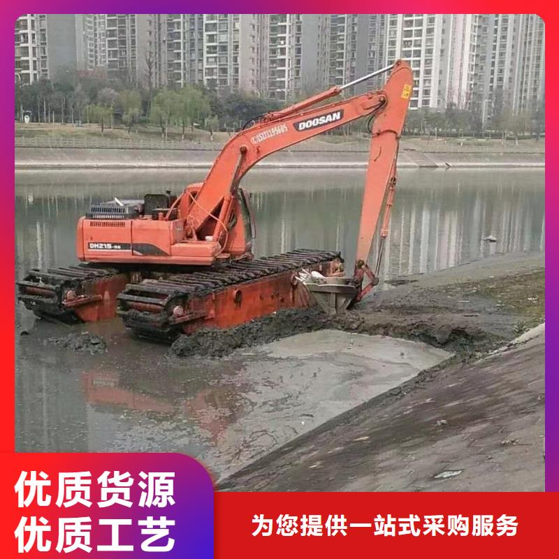 【水上挖掘机出租出租河道清淤设备拒绝差价】