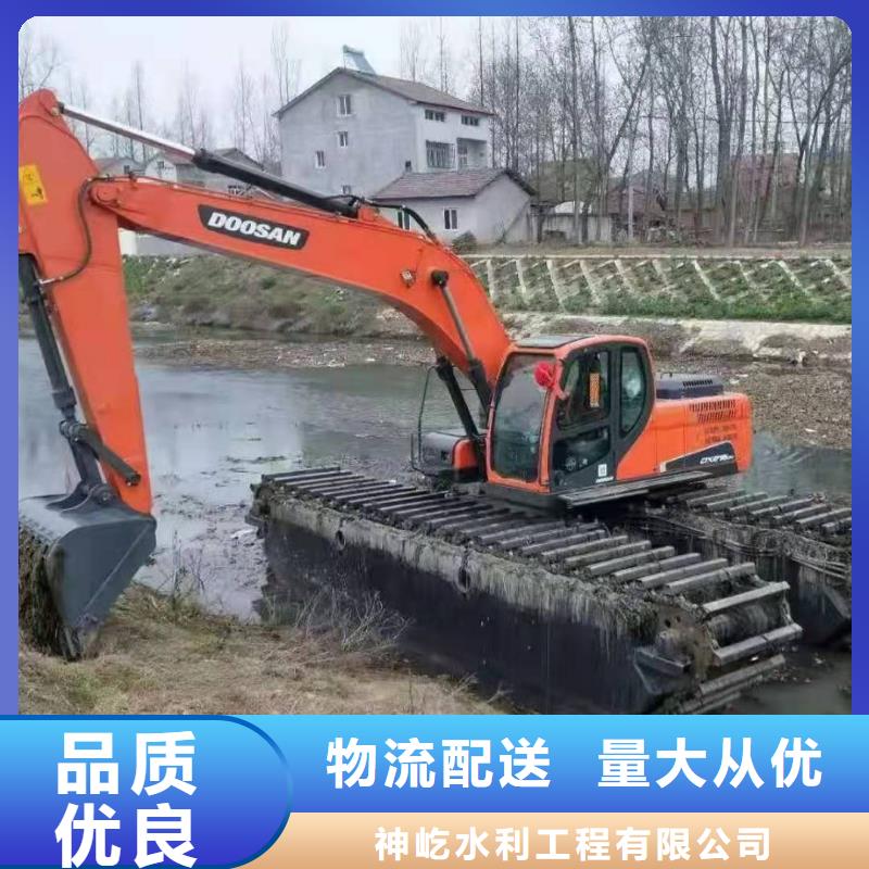 河道清理挖掘机租赁价格实惠