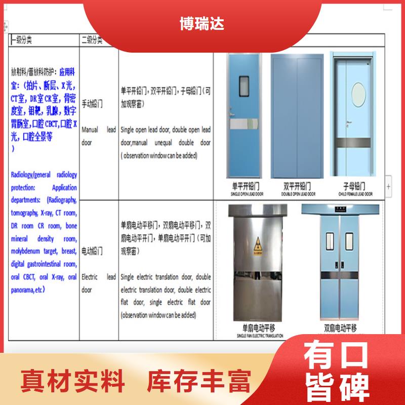 射线防护门厂家特惠