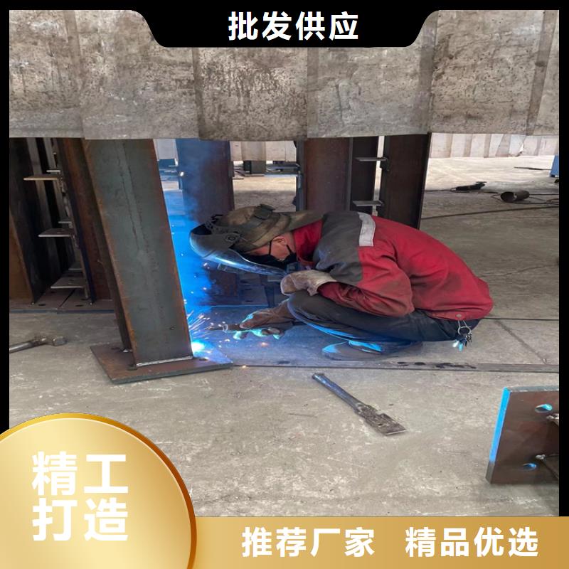 【防撞桥梁护栏钢板立柱工艺成熟】