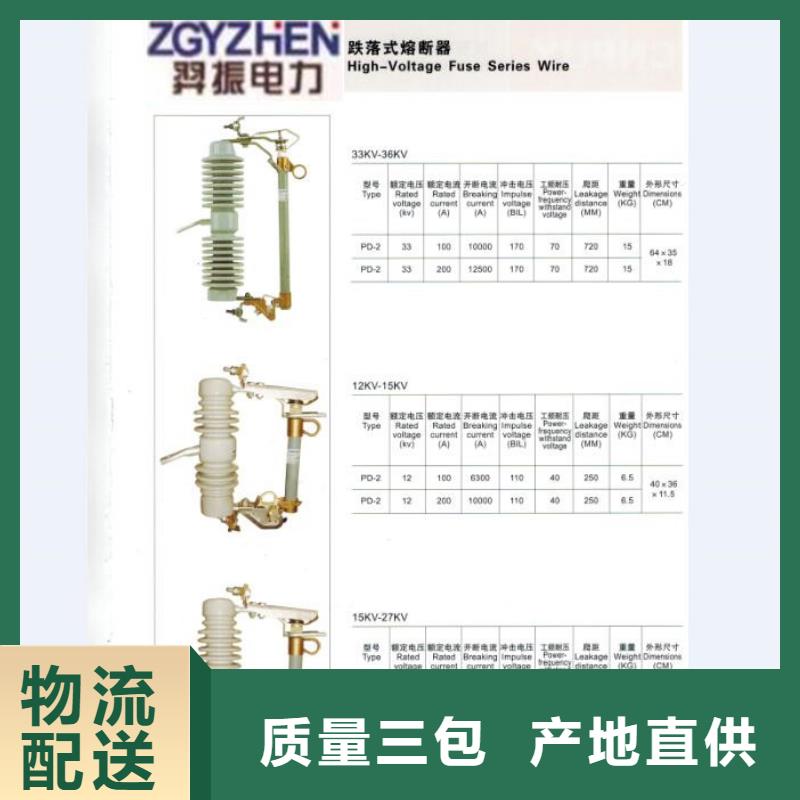 户外高压跌落式熔断器熔丝具RW12-15/100A