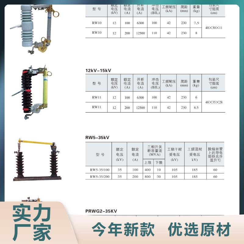 熔断器【跌落式熔断器厂家】多种规格供您选择