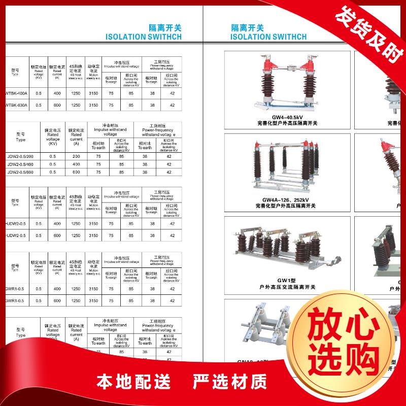 高压隔离开关-跌落式熔断器来图定制量大从优