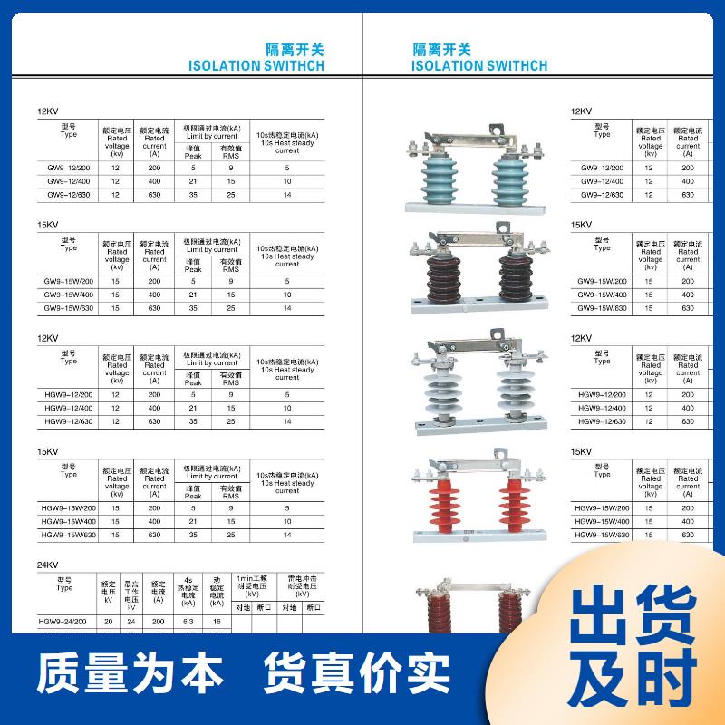 高压隔离开关_【M8杆带螺杆绝缘子】服务始终如一