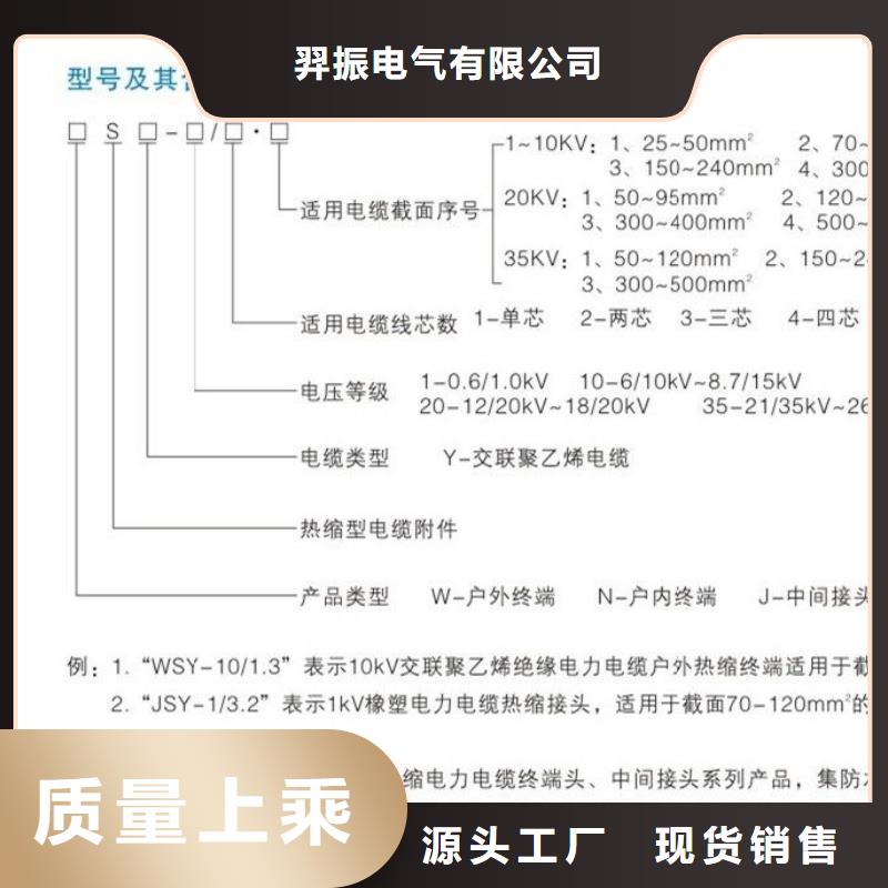 户外热缩电缆终端头RSWY-1/3-15KV