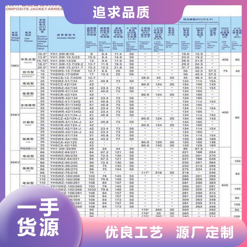 避雷器Y20W5-420/1046S【羿振电气】