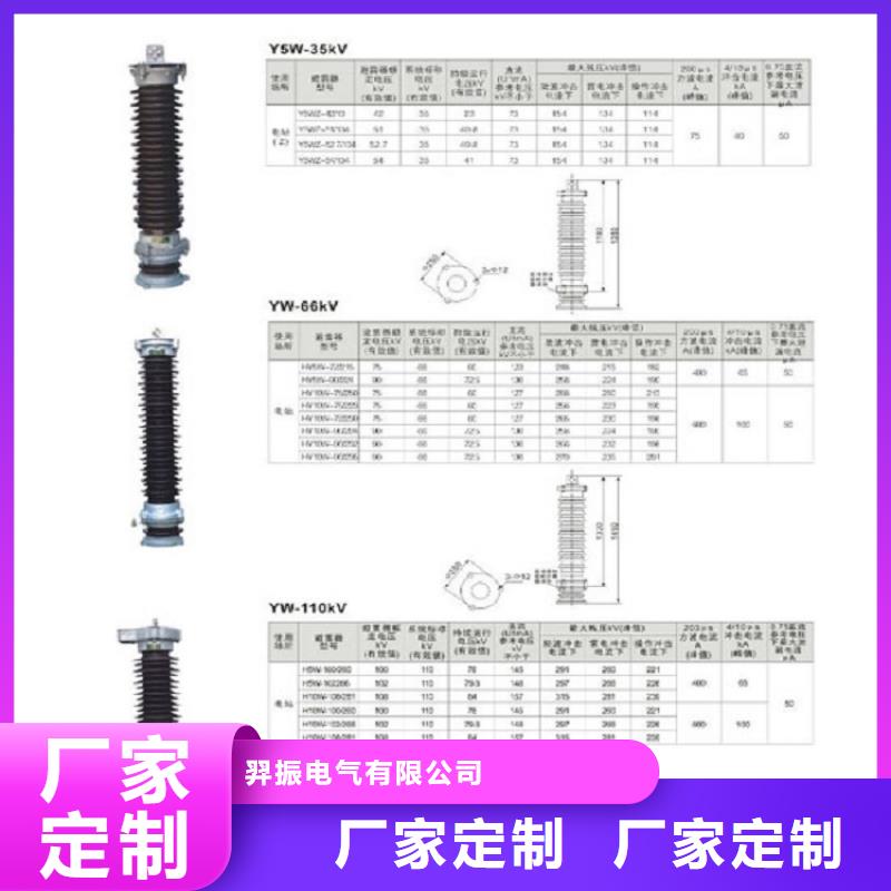 氧化锌避雷器YH10WZ-51/134GY