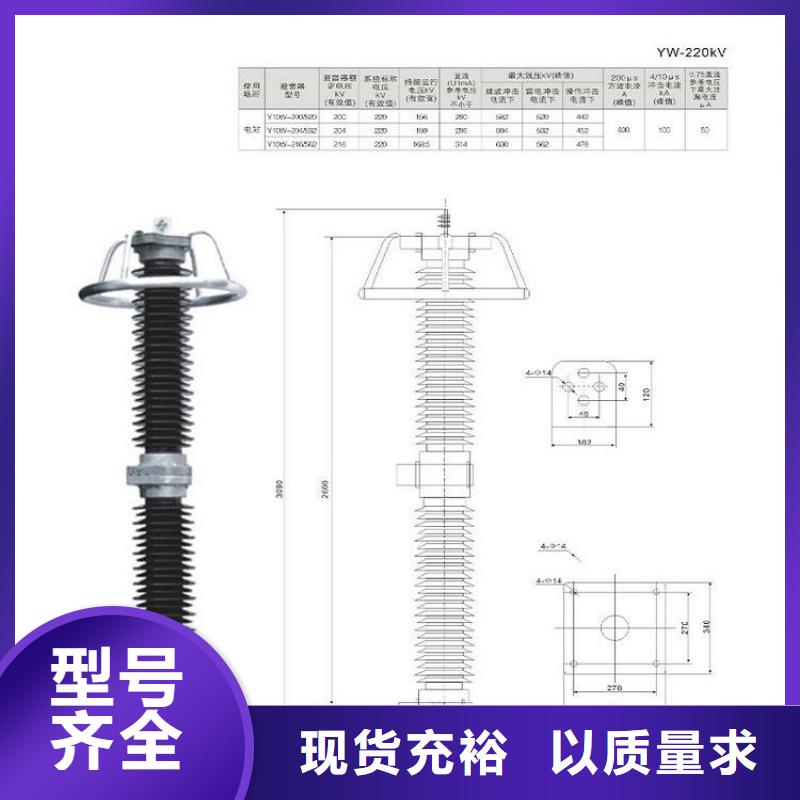 氧化锌避雷器Y10W-200/496【浙江羿振电气有限公司】