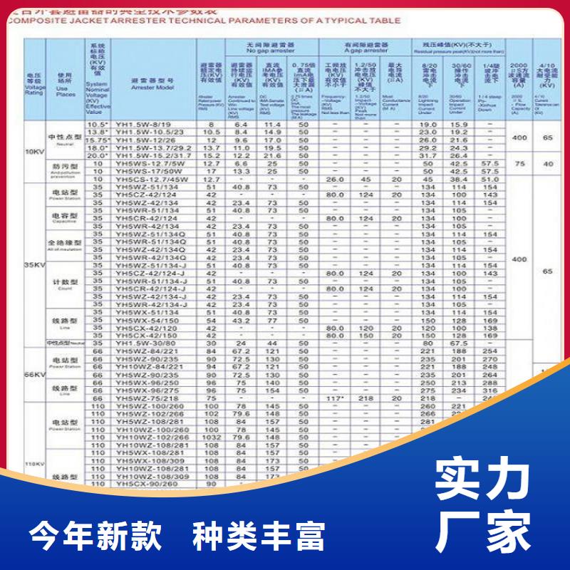 避雷器YH2.5W5-13.5/31【羿振电气】