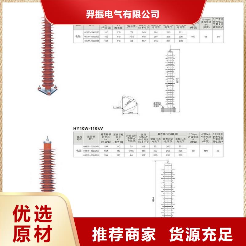 氧化锌避雷器Y10W5-51/125欢迎电询