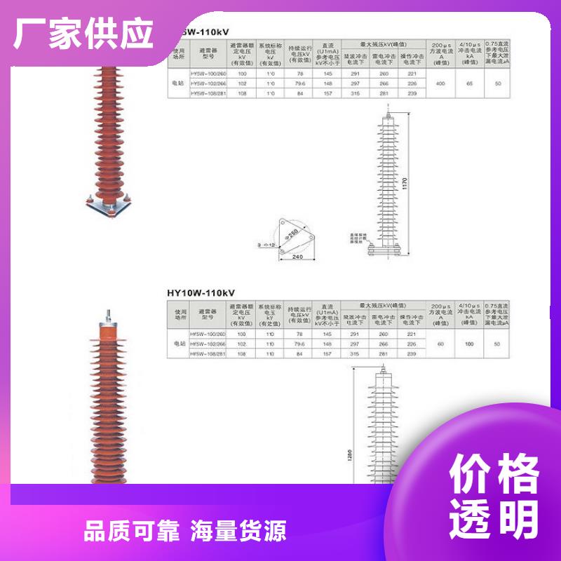 【避雷器】HY10WZ-200/496