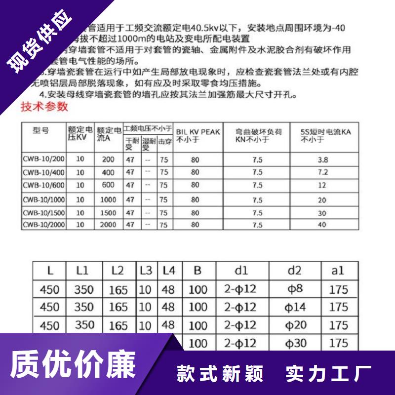 穿墙套管CWC-20/4000-4.