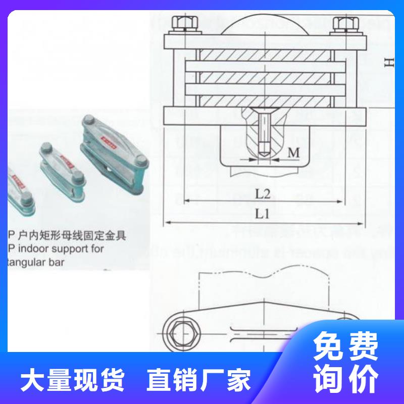 母线固定金具MWP-303T.