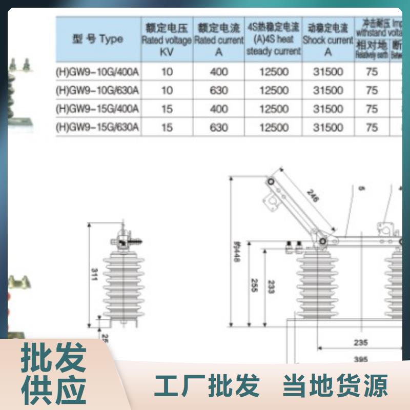 【隔离开关/隔离刀闸】GHW9-24/1250A