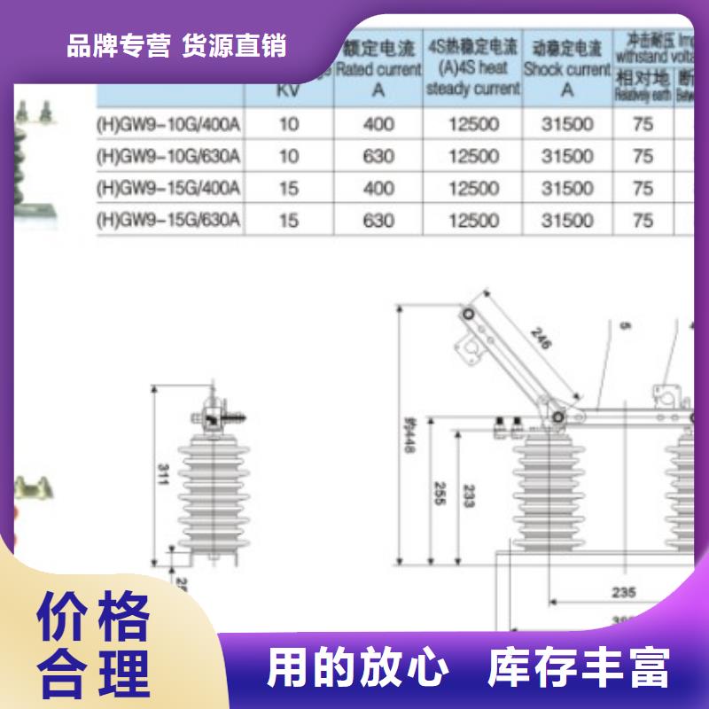 隔离开关HGW9-12G(W)/630