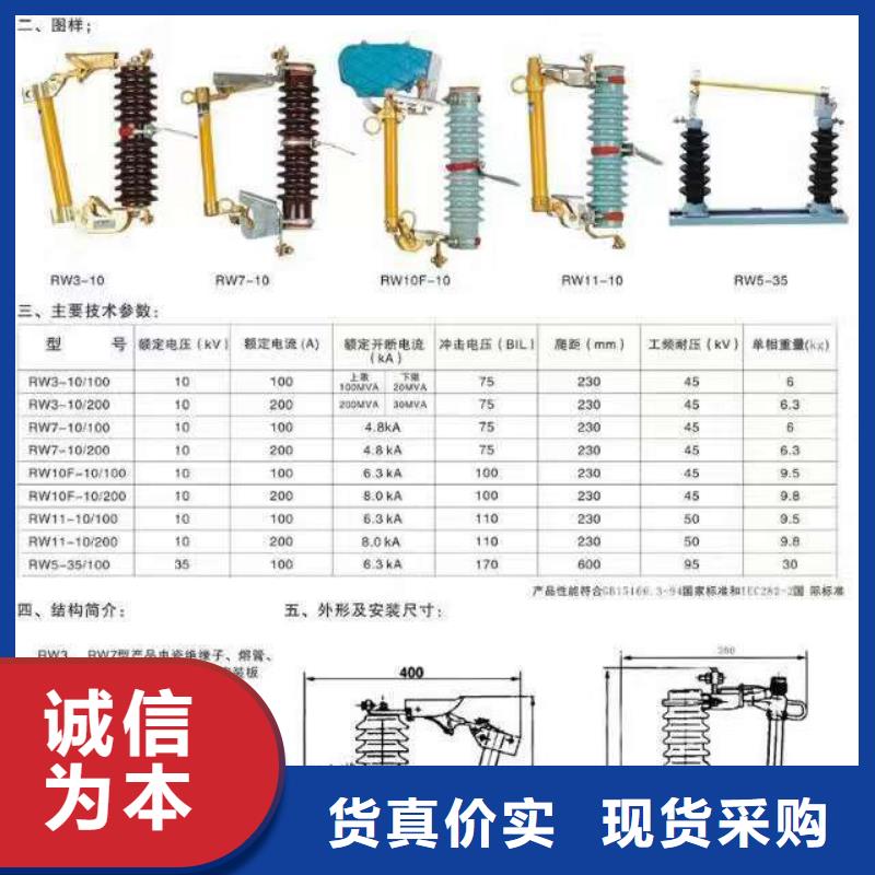 氧化锌避雷器YH10CX5-96/250货源充足浙江羿振电气有限公司