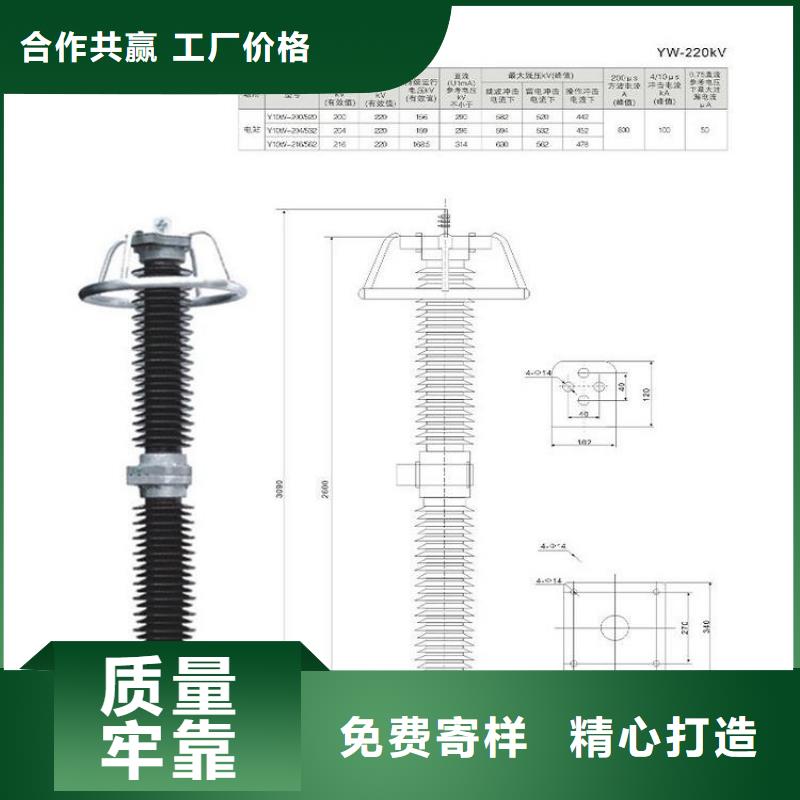 【羿振电力】避雷器HY10CX-192/520J