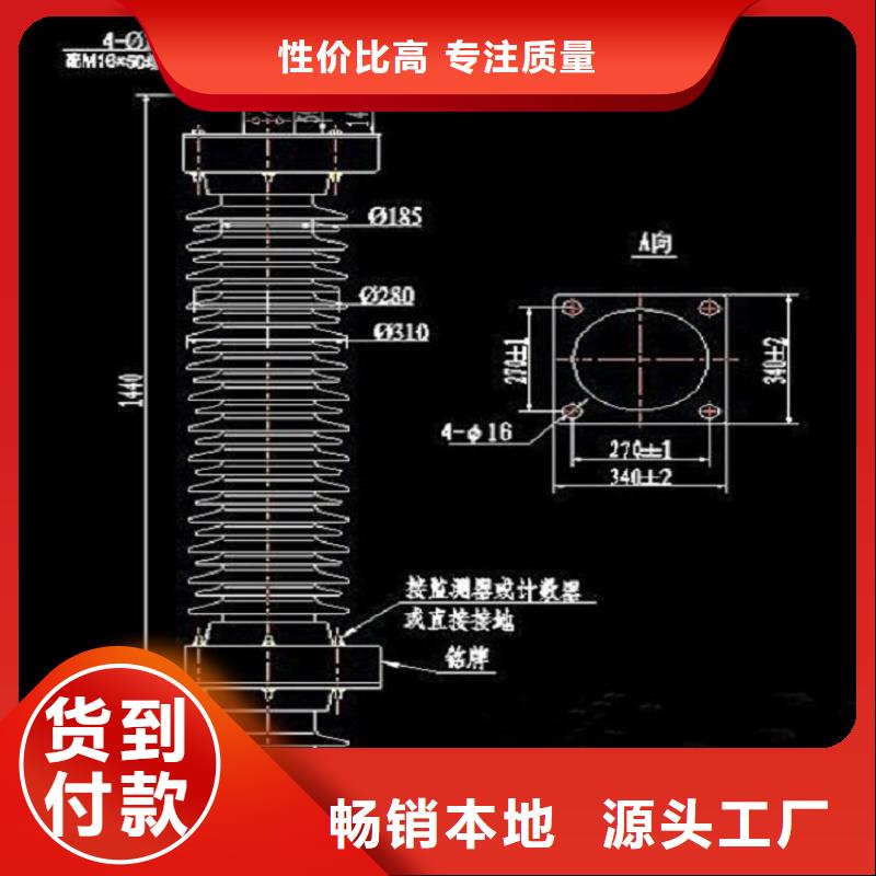 避雷器Y5WZ-51/134浙江羿振电气有限公司