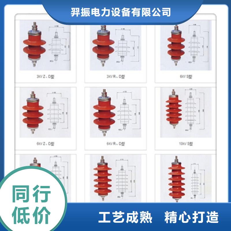 _复合绝缘氧化锌避雷器YH10WZ-51/134G【羿振电力设备】