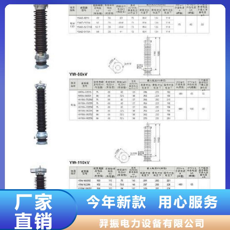 氧化锌避雷器HY5WZ2-108/287S厂家现货