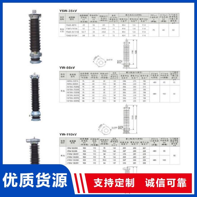 氧化锌避雷器Y5W1-102/266GY现货报价