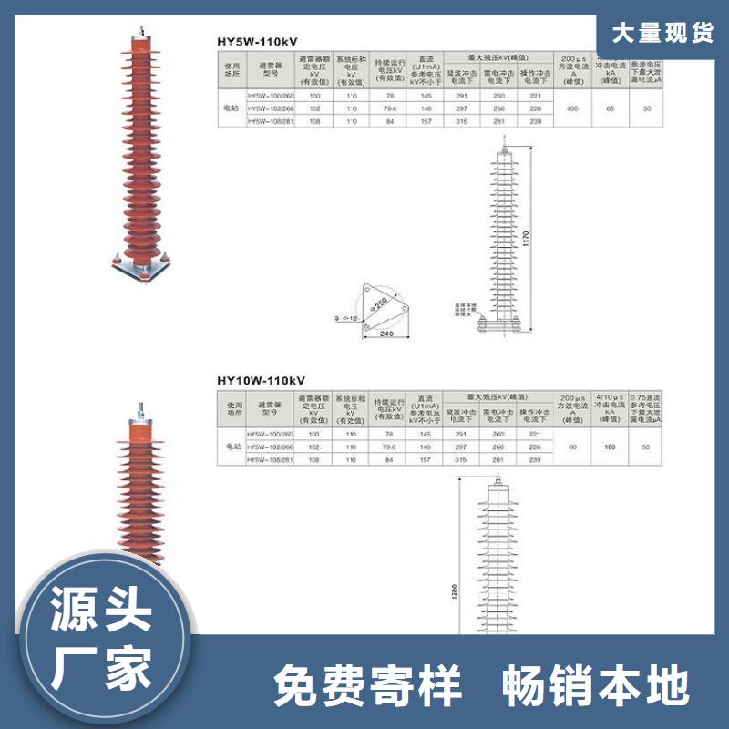 避雷器Y10W-102/266浙江羿振电气有限公司