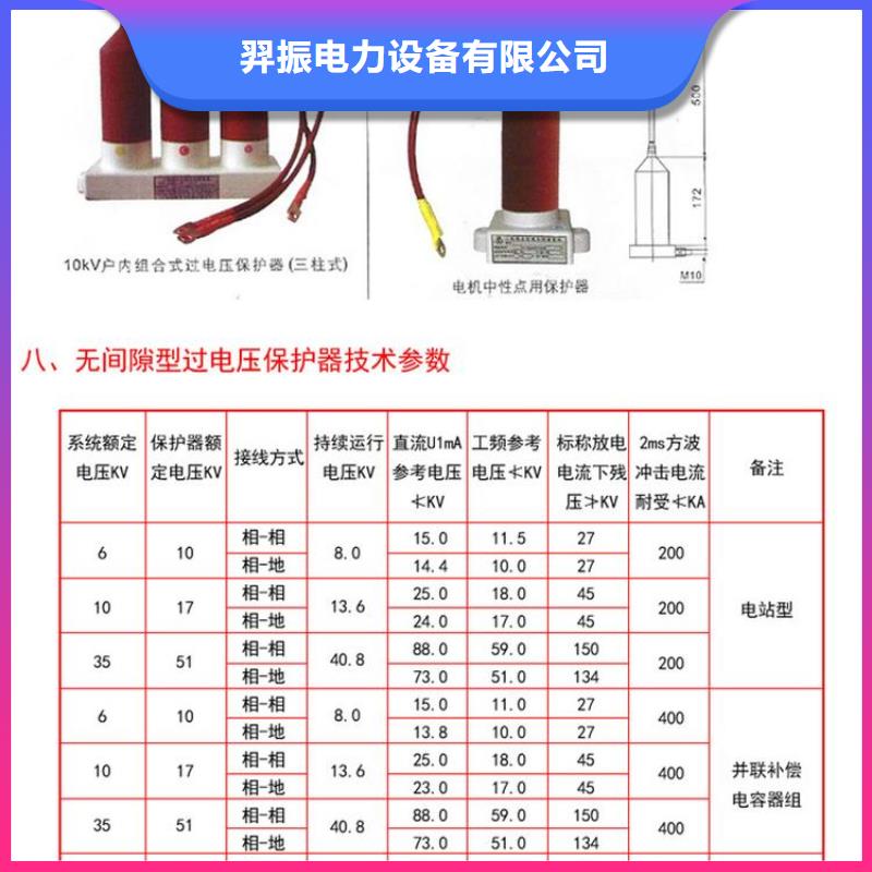 过电压保护器(组合式避雷器)JMP(H)Y5CR3-12.7