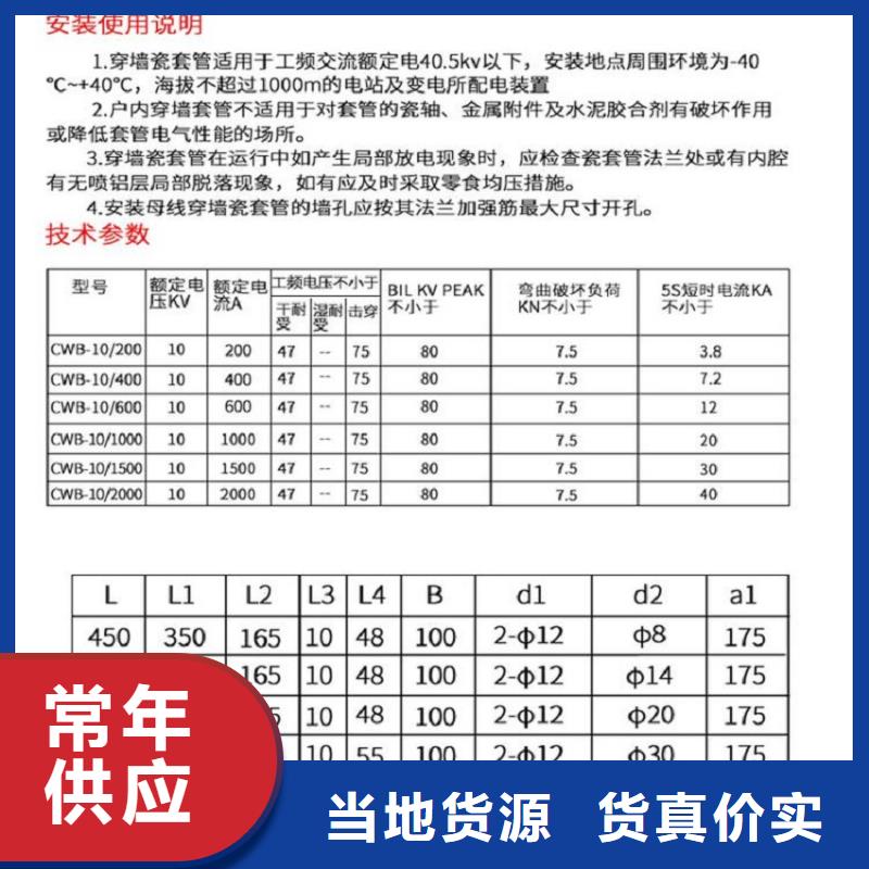 穿墙套管CWC-40.5/1250-4