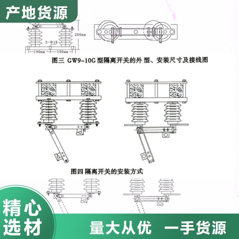 【单极隔离开关】GW9-15W/1250