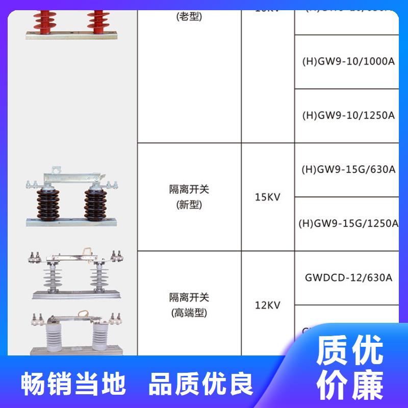 【户外柱上高压隔离开关】HGW9-10W/200A