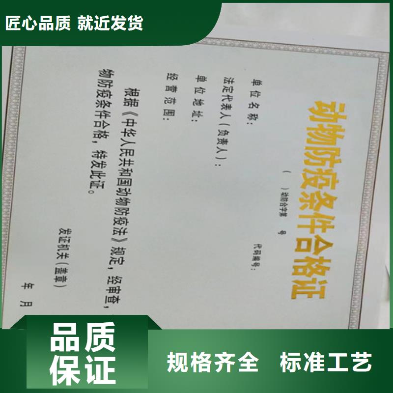 营业执照印刷专版水印纸备案设计