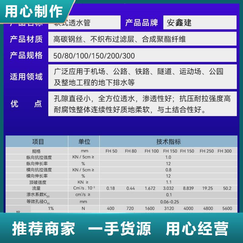 软式透水管聚丙烯纤维天博体育网页版登陆链接追求细节品质