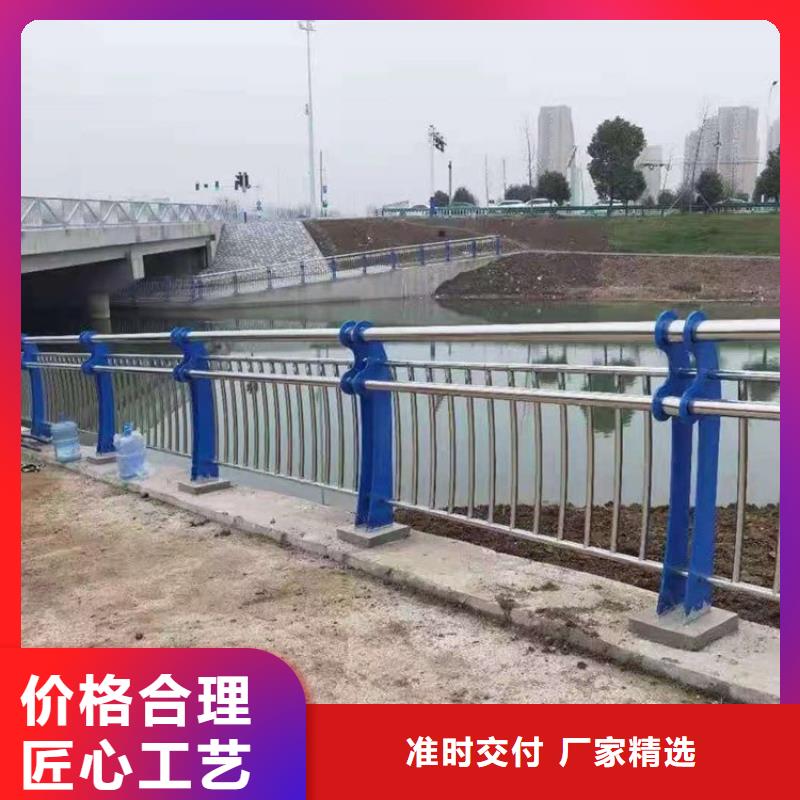 道路防撞护栏厂绿洲金属带灯箱立柱定做