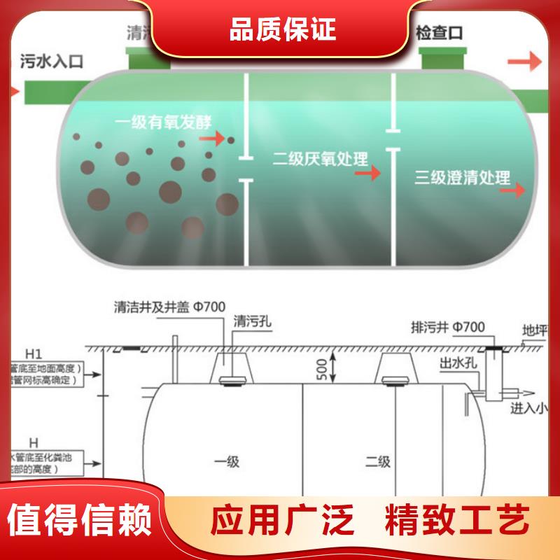 玻璃钢化粪池多种规格可选