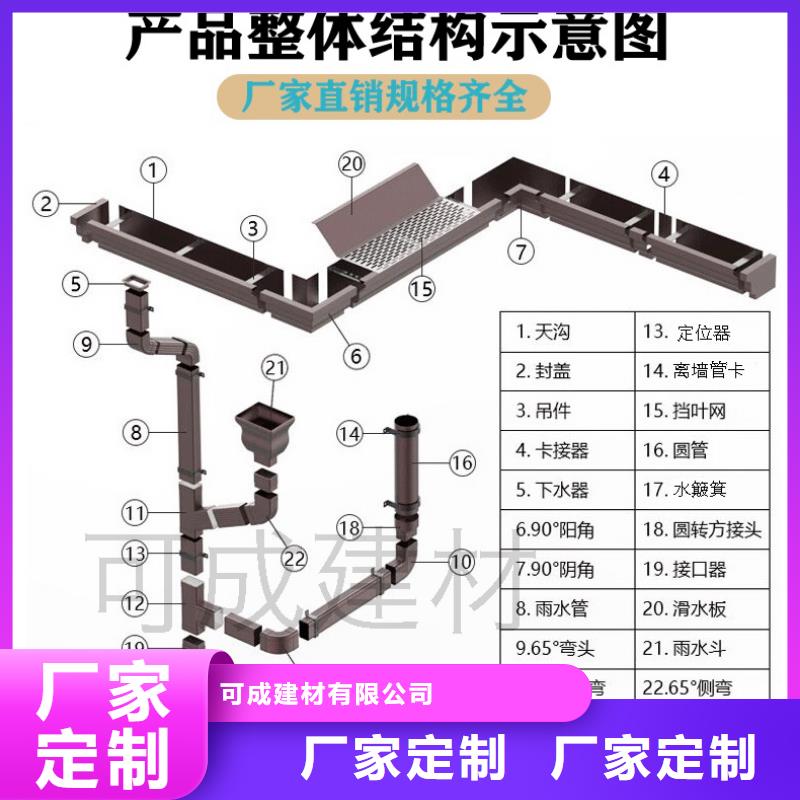 铝合金雨水管安装视频安装